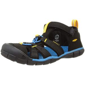 KEEN Seacamp 2 CNX, Sandale Mixte Noir (Black/Keen Yellow) 25/26 - Publicité