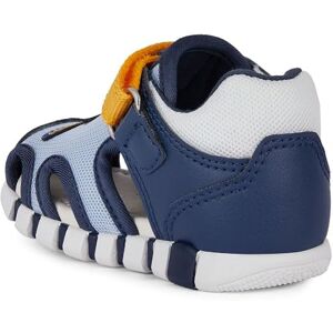 Geox Bébé garçon B Sandal Iupidoo Boy, Lt Navy Yellow, 22 EU - Publicité