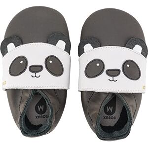 Bobux Cuir Babyslofjes Bam-Boo Charbon, Bam Boo Gris anthracite, 24 EU - Publicité