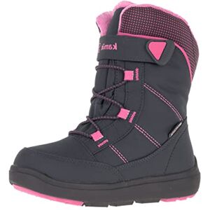 Kamik Garçon Fille Stance2 Botte de Neige, Bleu Marine/Magenta Nam, 22 EU - Publicité