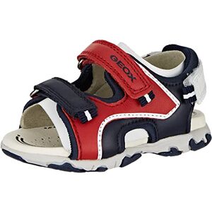 Geox Bébé garçon B Sandal Flaffee Boy, Red Navy, 22 EU - Publicité