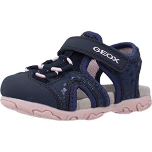 Geox Bébé Fille B Sandale Flaffee Gir, Bleu Marine, 22 EU - Publicité