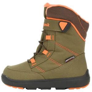 Kamik Garçon Unisex Kinder Stance2 Bottes d'hiver, Olive Orange Olo, 22 EU - Publicité