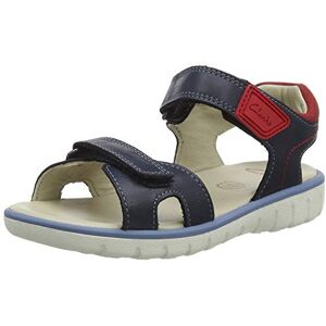 Clarks Roam Surf K Sandale, Cuir Bleu Marine, 29 EU - Publicité