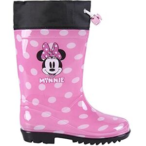 Cerdá LIFE'S LITTLE MOMENTS Fille Bottes De Pluie Minnie Mouse Couleur Rose Licence Officielle Disney, Rose, 27 EU - Publicité