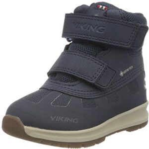 Viking Dennis GTX, Botte de Neige Garçon Unisex Kinder, Navy, 22 EU - Publicité