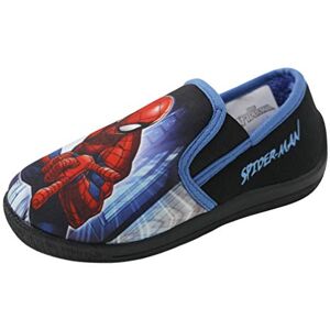 STC Chaussons Spiderman pour enfant Noir Elias, 27 EU - Publicité