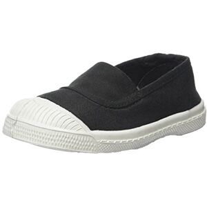 Bensimon E15002 TENNIS ELASTIQUE ENFANT Baskets Basses Mixte Enfant Noir (Carbone) 35 EU - Publicité