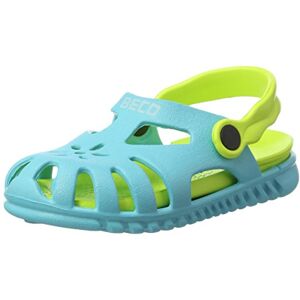 BECO Garçon Unisex Kinder Sandales Bride arrière, Bleu (Blau 6), 23 EU - Publicité