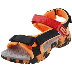 Geox Garçon J Borealis Boy Sandal, Orange Rouge, 31 EU - Publicité