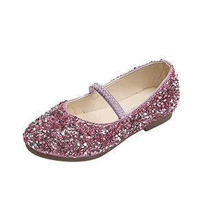OBiQuzz Chaussures de princesse pour fille 21 – Chaussures à paillettes avec talon, mocassins à paillettes, chaussures de danse, chaussures de soirée, chaussures de fête, chaussures d'école, chaussures de - Publicité