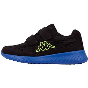 Kappa Cracker II BC Kids Sneakers Basses, Black Blue 1160, 34 EU - Publicité