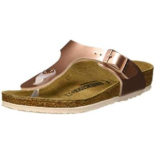 Birkenstock Gizeh, Tongs Filles, Marron (Electric Metallic Copper Electric Metallic Copper), 38 EU - Publicité