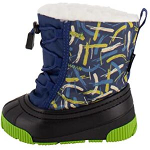 Spirale Lala Bottes de Neige pour Enfants, Bottes d'hiver pour Bébé, Doublure en Polaire avec Mousse, Bleu, 24/25 EU - Publicité