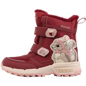 Kappa Code de Style :  Flake II Tex K Girls Botte de Neige, DK Red Rosé, 27 EU - Publicité