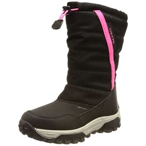 Geox Fille J Himalaya Girl B Ab Bottes, Black/Fuchsia, 40 EU - Publicité