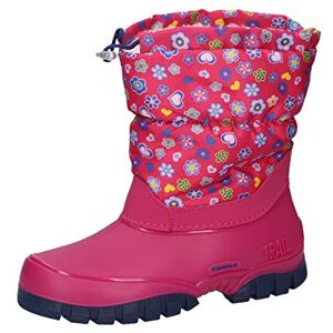 Spirale Fille Maja Bottes de Neige, Rose (Fuxia/Blu 00221319), 28 EU - Publicité