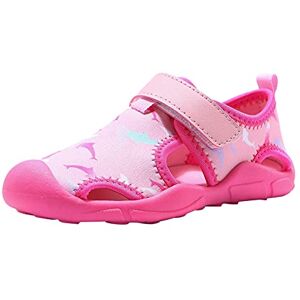 FGUUTYM Chaussures aquatiques respirantes pour enfant Chaussures de plage pour fille et garçon Chaussures de natation pieds nus Antidérapantes Chaussures de surf pour bébé Chaussures - Publicité