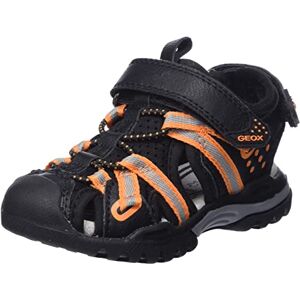 Geox Garçon J Borealis Boy Sandal, Noir Orange, 31 EU - Publicité