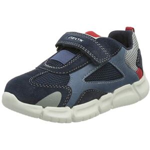 Geox Bébé Garçon B Flexyper Boy A Sneakers, Navy/Red, 23 EU - Publicité