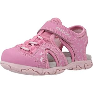 Geox Bébé Fille B Sandale Flaffee Gir, Rose foncé, 20 EU - Publicité