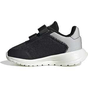 Adidas Mixte enfant Tensaur Run 2.0 Cf Chaussures de Gymnastique, Core Black Core White Grey Two, 20 EU - Publicité