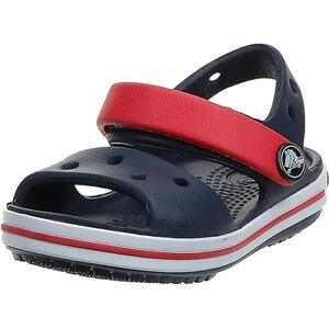 Crocs Mixte Crocband Sandal Kids Shoes, Navy Red, 27/28 EU - Publicité