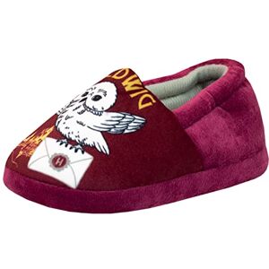 Harry Potter Fille Chaussons Hedwig Rouge 22 - Publicité