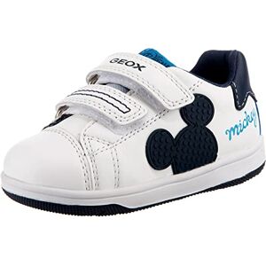 Geox Bébé Garçon B New Flick Boy A Sneakers, White/Navy, 23 EU - Publicité