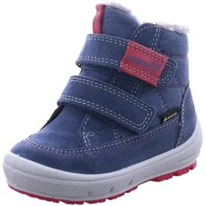 Superfit Garçon Fille Gore-tex doublée Chaude Groovy Botte de Neige, Bleu et Rose 8020, 20 EU - Publicité