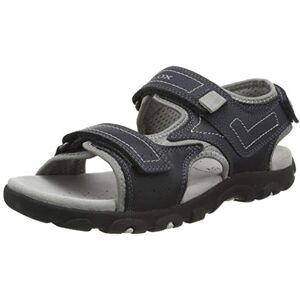 Geox Garçon Jr Sandal Strada A Sandales, Navy/Grey, 31 EU - Publicité