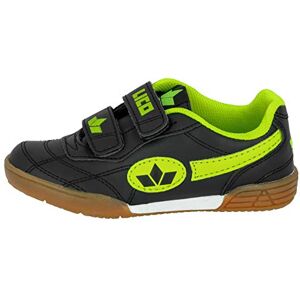 Lico Bernie V, Chaussures Multisport Indoor Mixte Enfant, Noir (Schwarz/Lemon Schwarz/Lemon), 27 EU - Publicité