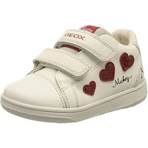 Geox Bébé Fille B New Flick Girl A Sneakers, White, 25 EU - Publicité