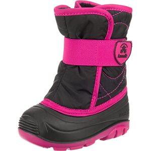 Kamik Garçon Fille Snowbug3 Bottes de Neige, Rose (Black Rose Bro), 26 EU - Publicité