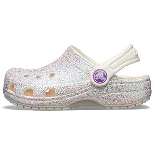 Crocs Classic Glitter Clog T, Sabot, Oyster, 22 EU - Publicité