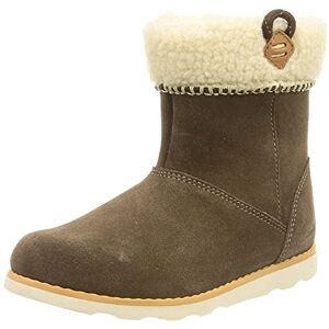 Clarks Garçon Fille Crown Loop T Botte de Neige, Daim en Noyer, 22.5 EU - Publicité