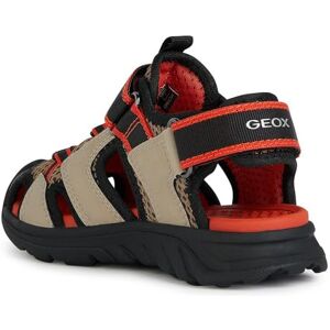 Geox J Sandal Airadyum Bo, DK Beige Rouge, 25 EU - Publicité