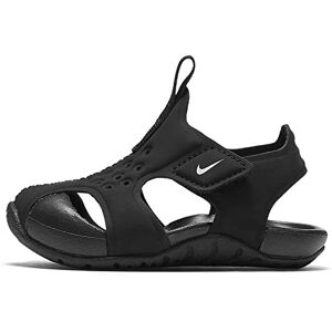 Nike Garçon Unisex Kinder Sunray Protect 2 (TD) Sandales Plateforme, Noir (Black/White 001), 20 EU - Publicité