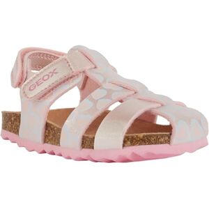 Geox Bébé Fille B Sandal Chalki Girl, Rose, 20 EU - Publicité