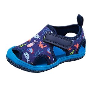 Generic Chaussures de plage pour enfants Nombreuses autres couleurs Chaussures d'été Chaussures de plage Antidérapantes Souple Chaussons pour enfants et jeunes Légères, Z violet., 28 EU - Publicité