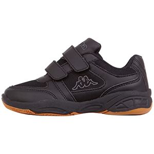 Kappa Dacer Kids Sneakers Basses, (Black/Grey 1116), 31 EU - Publicité