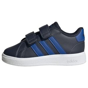 Adidas Mixte bébé Grand Court Lifestyle Hook and Loop Shoes Low, Legend Ink/Team Royal Blue/FTWR White, 22 EU - Publicité