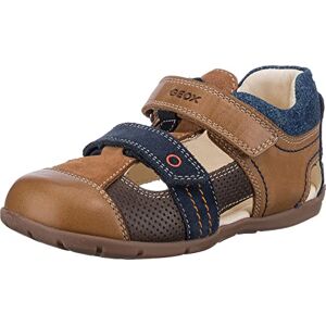 Geox Bébé Garçon B Kaytan A Premiers Pas, Caramel/Navy, 22 EU - Publicité