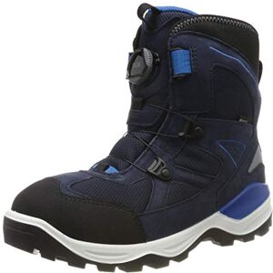 Ecco Snow Mountain Bottes de Neige Garçon Bleu (Black/Night Sky 51237) 25 EU - Publicité