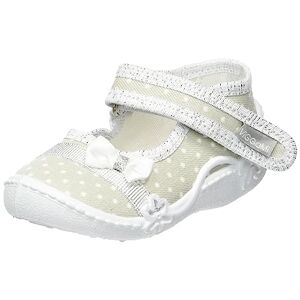 Viggami Vi-GGa-Mi Garçon Fille Maja Mocassin, Light Grey White, 20 EU - Publicité