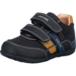 Geox Bébé Garçon B Elthan Boy A Premiers Pas, Navy/Dk Yellow, 19 EU - Publicité