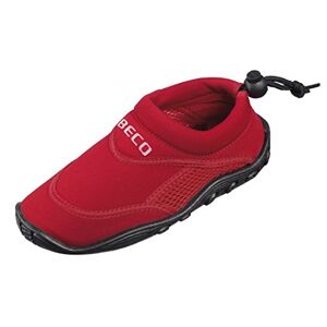 BECO chaussons aquatiques chaussure de bain chaussures néoprènes pour enfants Rouge 27 EU - Publicité