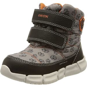 Geox Bébé Garçon B Flexyper Boy B Abx Bottines, Grey/Orange, 24 EU - Publicité