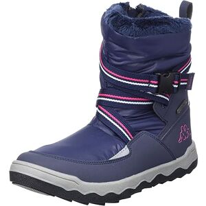 Kappa Code de Style :  Fonki II Tex T Girls Botte de Neige, Bleu Marine Rose, 36 EU - Publicité