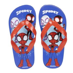 CERDÁ LIFE'S LITTLE MOMENTS Tongs Spidey pour enfants Bleu et rouge Taille 24/25-100% EVA Tongs à doigts pour garçons et filles Produit Original Fabriqué en Espagne - Publicité